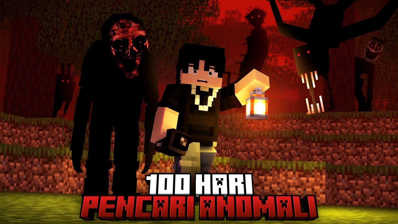 100 Hari Pencari Anomali di Minecraft