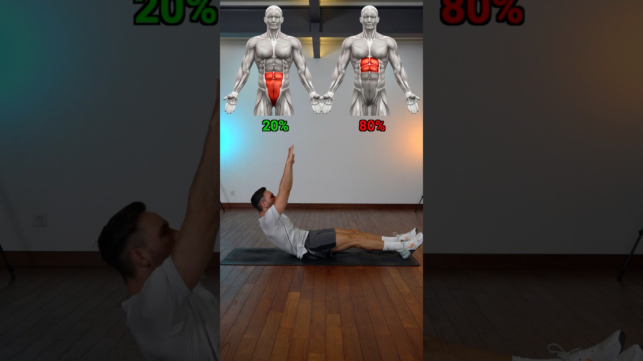 Lower vs upper abs ✅
