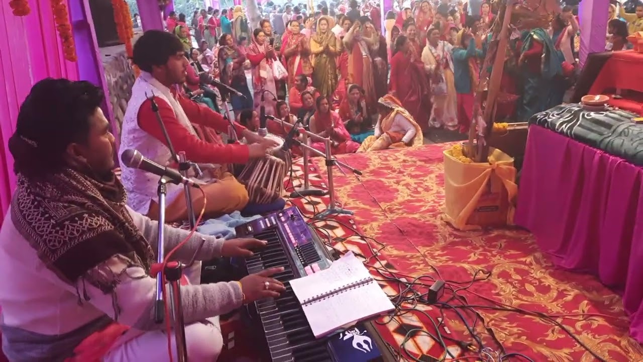 रामगढतल्ल नैनीताल मे चल रहे शिव महापुराण का आज तीसरा दिवस 