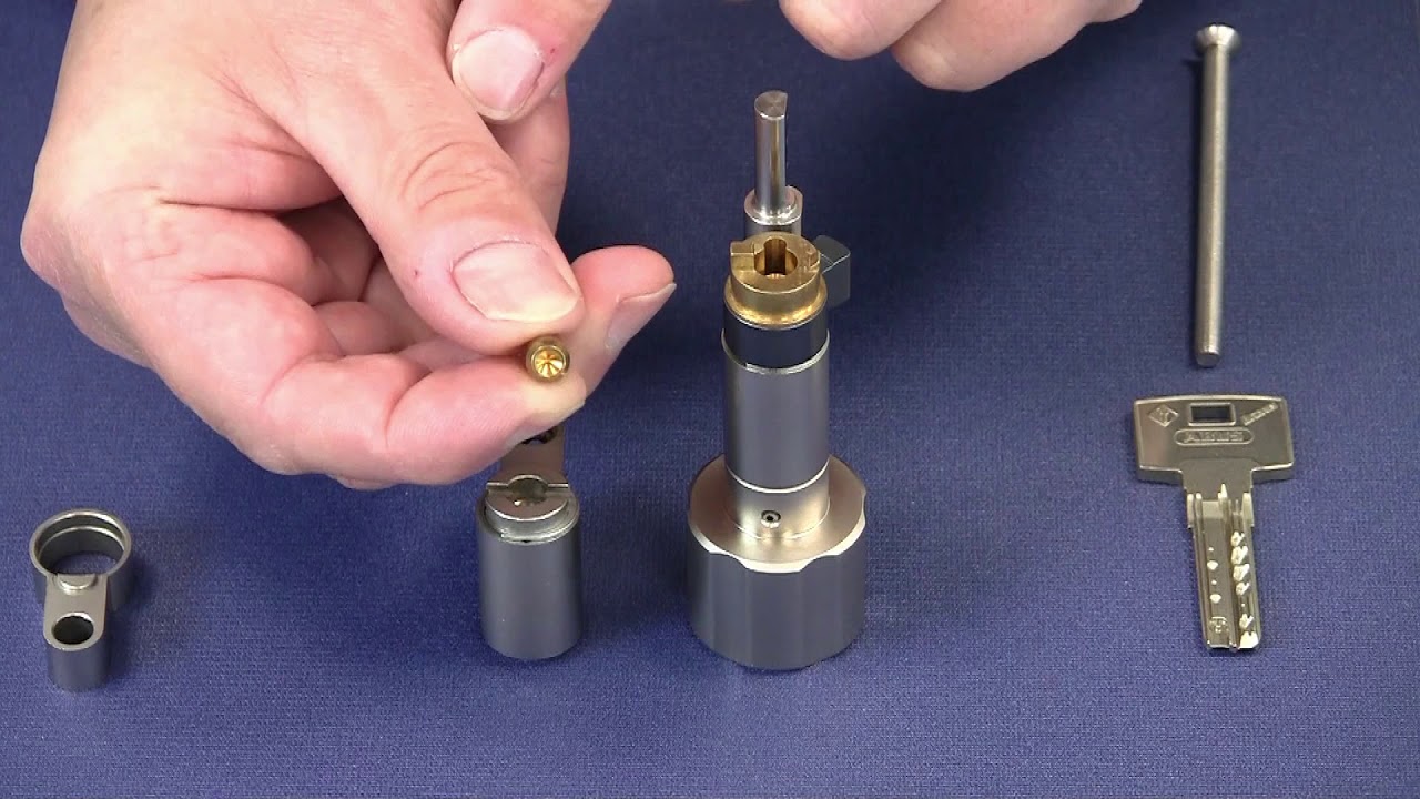 ABUS Cylindre BRAVUS MX MODULAR cylindre à bouton - modification de la longueur côté clé