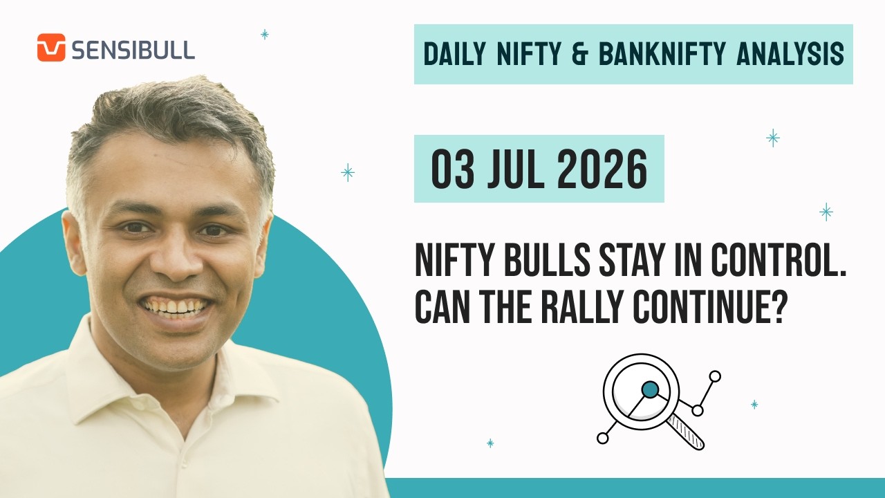NIFTY & BANK NIFTY Analysis for Tomorrow | Stock Market Outlook | 03 July 2026, Friday