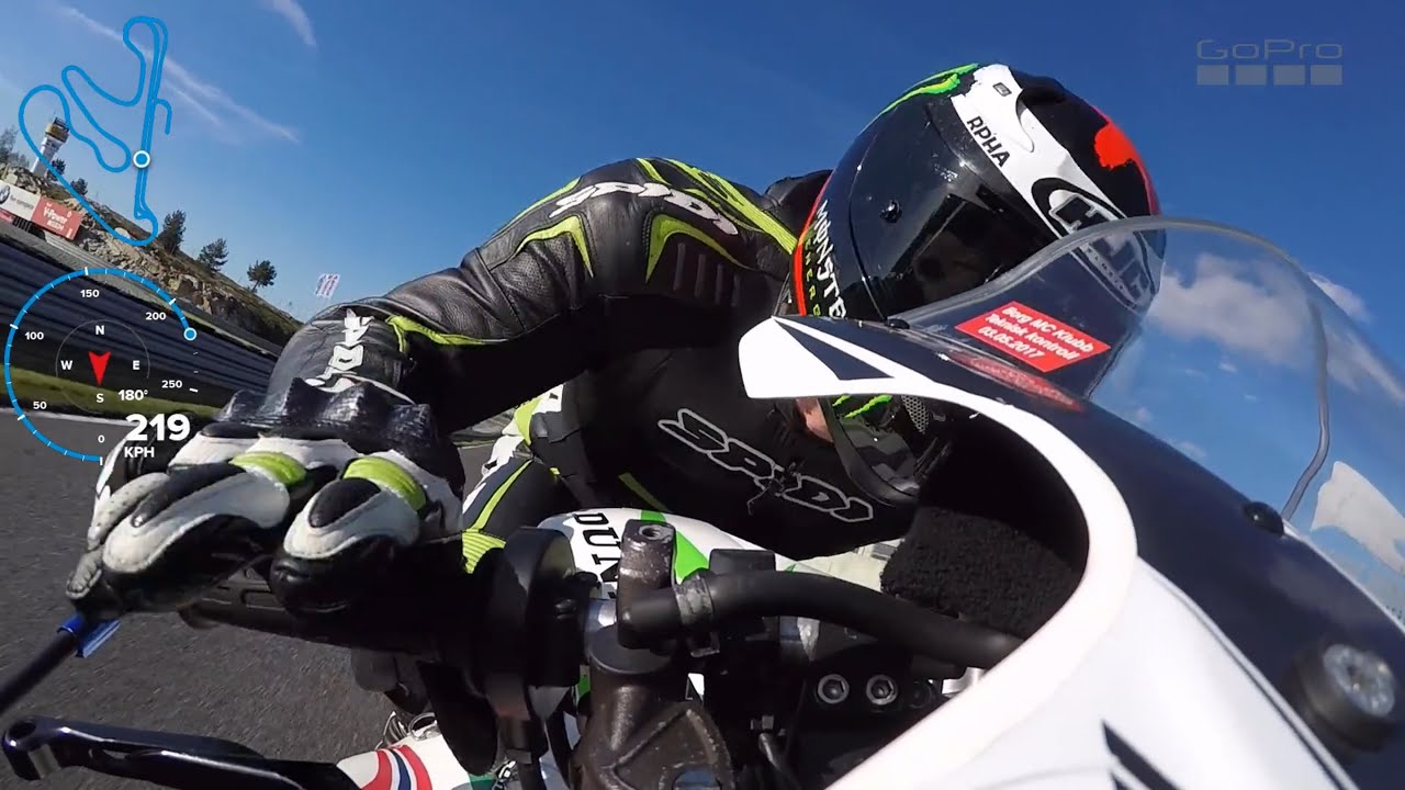 Roadracing Practice Rudskogen 3 May 2017 With GOPRO GPS DATA