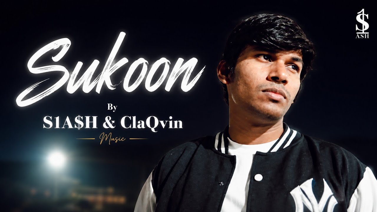 S1A$H & @ClaQvin - Sukoon (Official Lyric Visualizer)