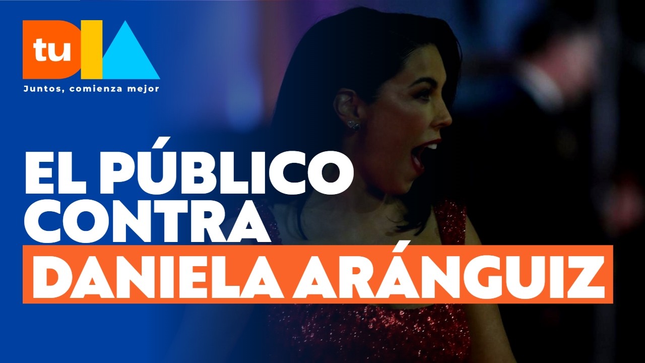 Daniela Aránguiz: su vestido y la reacción del público l Tu Día en Viña
