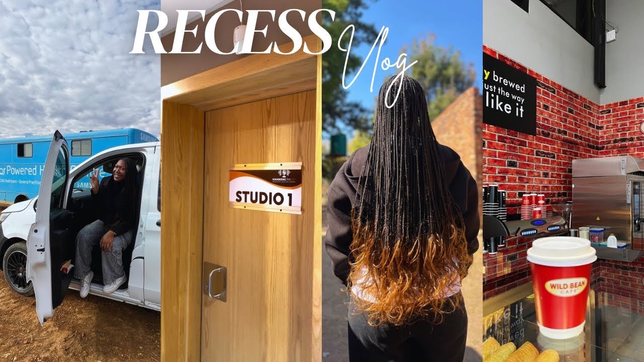 My last day as a radio intern | New braids | Work Trip | Uni student on recess