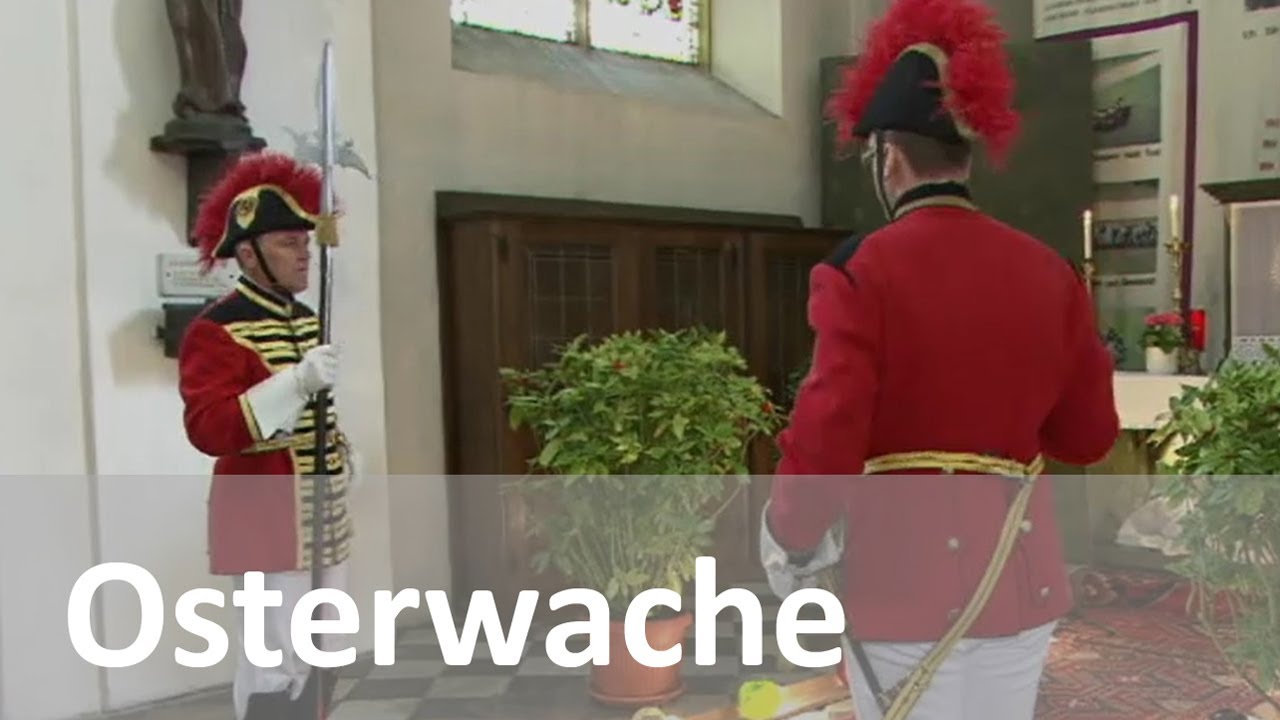 Die Osterwache der Bürgerlichen Trabantengarde in St.Veit/Glan