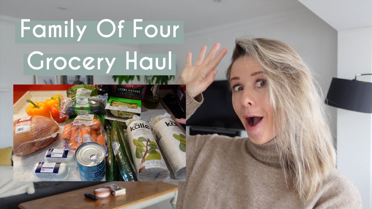 FAMILY OF FOUR WEEKLY FOOD HAUL | WHAT WE ARE EATING THIS WEEK | Kerry Whelpdale