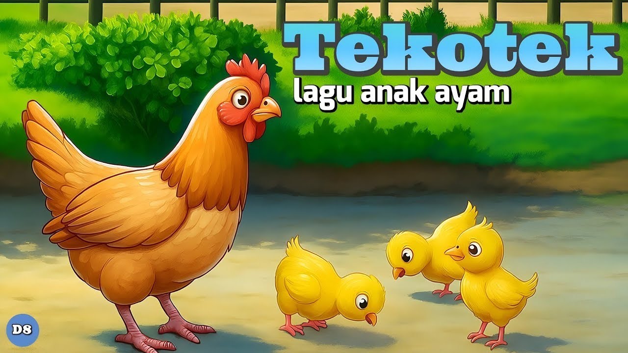 Tekotek Kotek Anak Ayam | Lagu Anak Anak Populer | Lagu Edukasi Anak