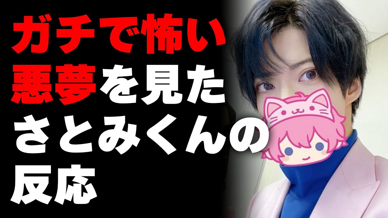 【心霊スポット】悪夢の中でもマイペースなさとみくん【すとぷり】【さとみ/切り抜き】