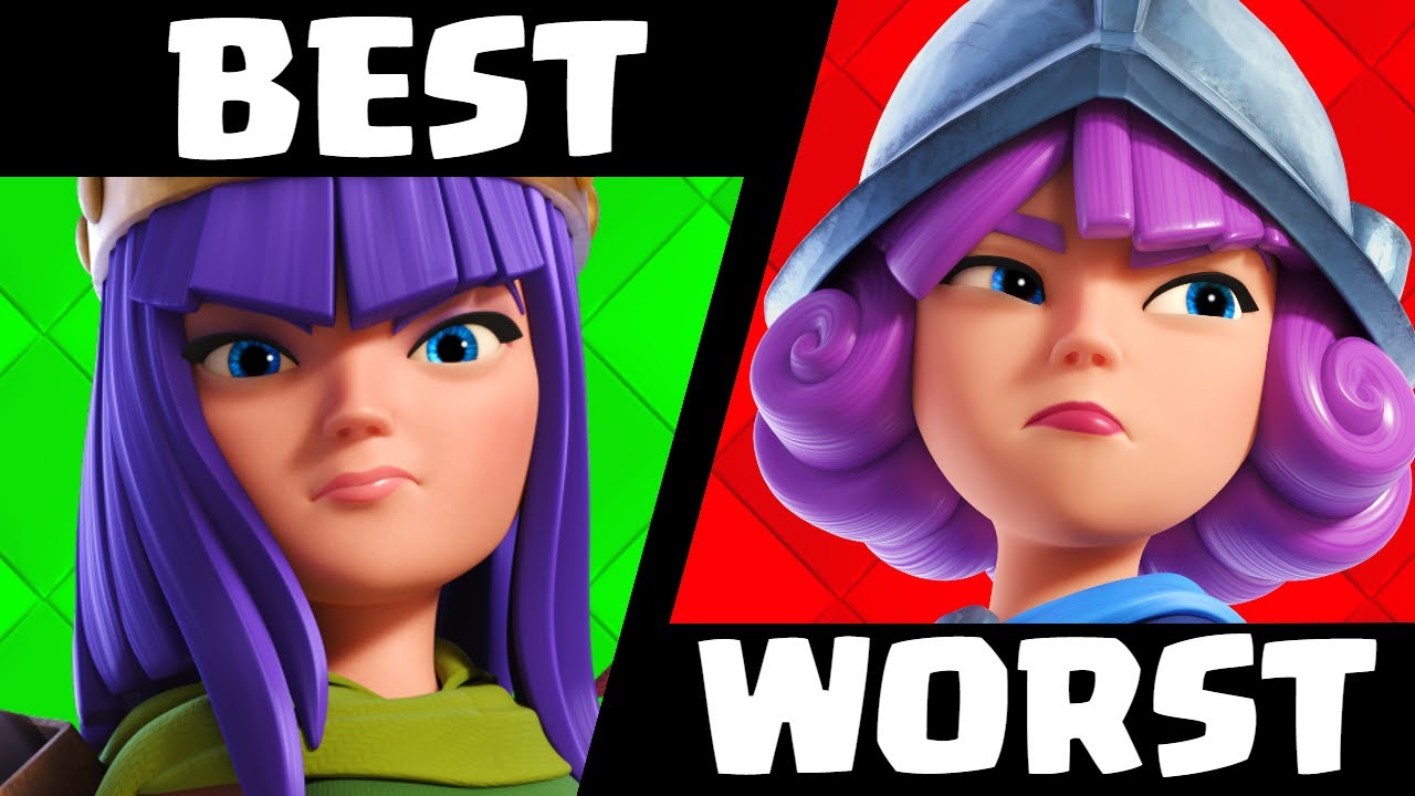 Ranking Every Woman in Clash Royale