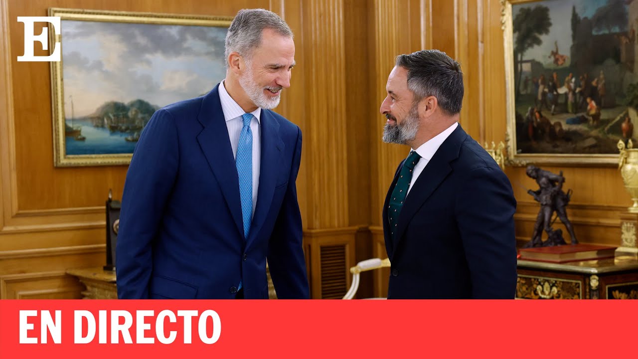 Directo | Abascal comparece tras la ronda de consultas con el Rey | EL PAÍS