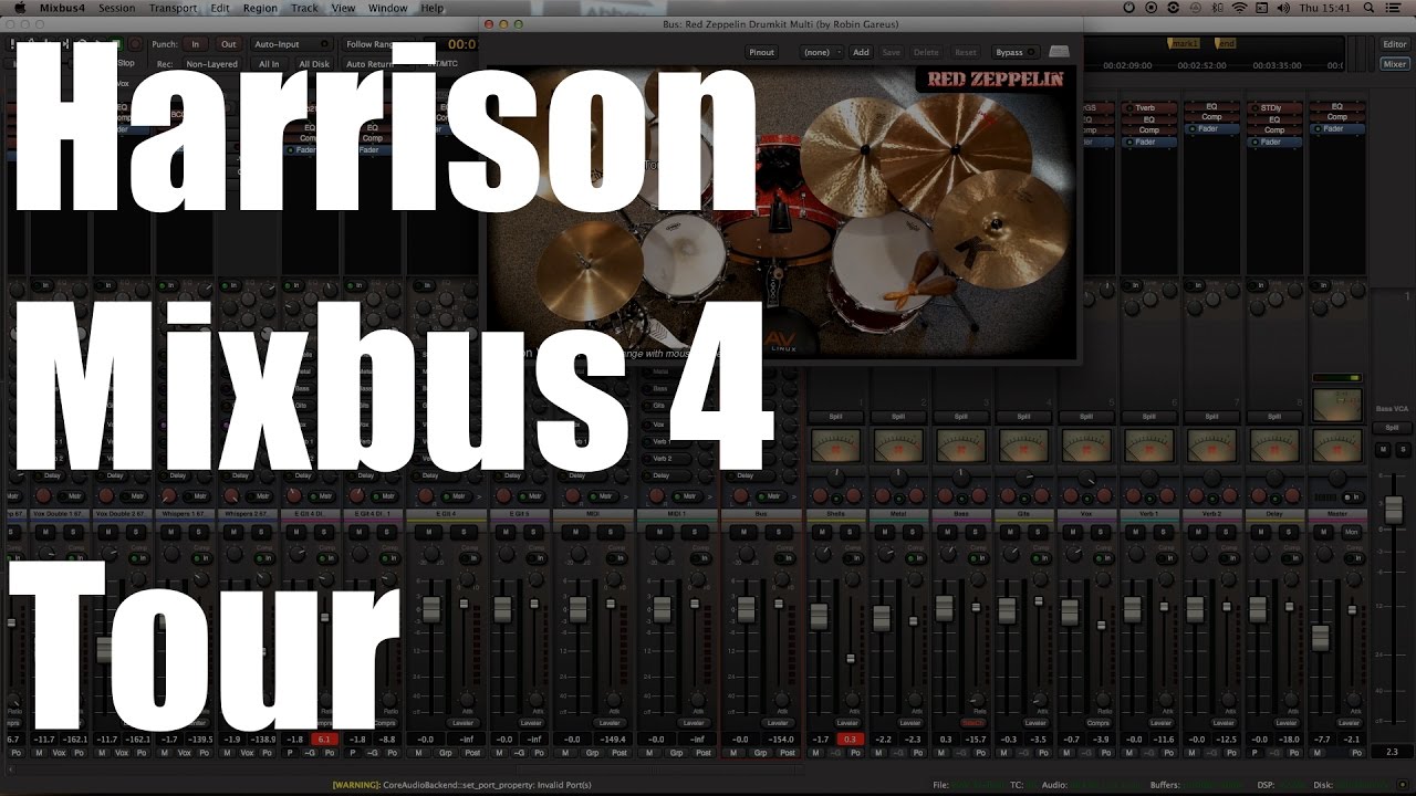 Harrison Mixbus 4 Tour