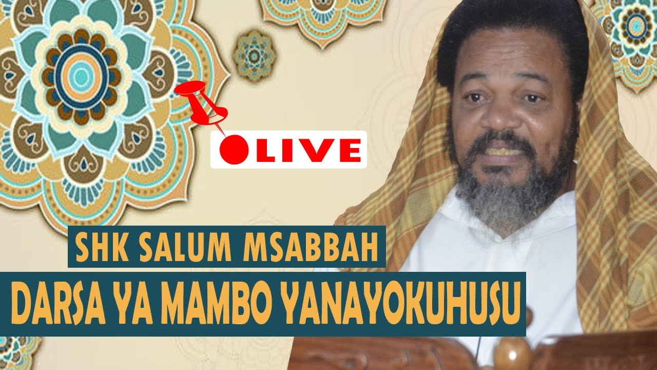 SHEIKH SALUM MSABBAH: MALAIKA WA MAUTI AKISHALIPIZA KISASI LAZIMA UFE HAPO