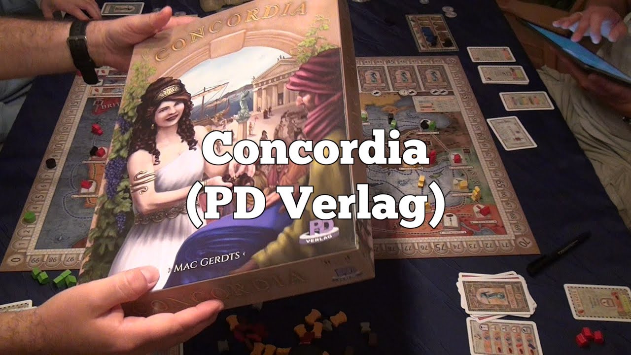 Test Concordia (PD Verlag): Rezension von Spiele-Podcast.de