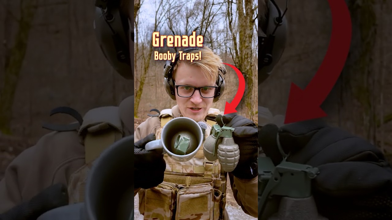 3 Ways To BOOBY TRAP Grenades!!!
