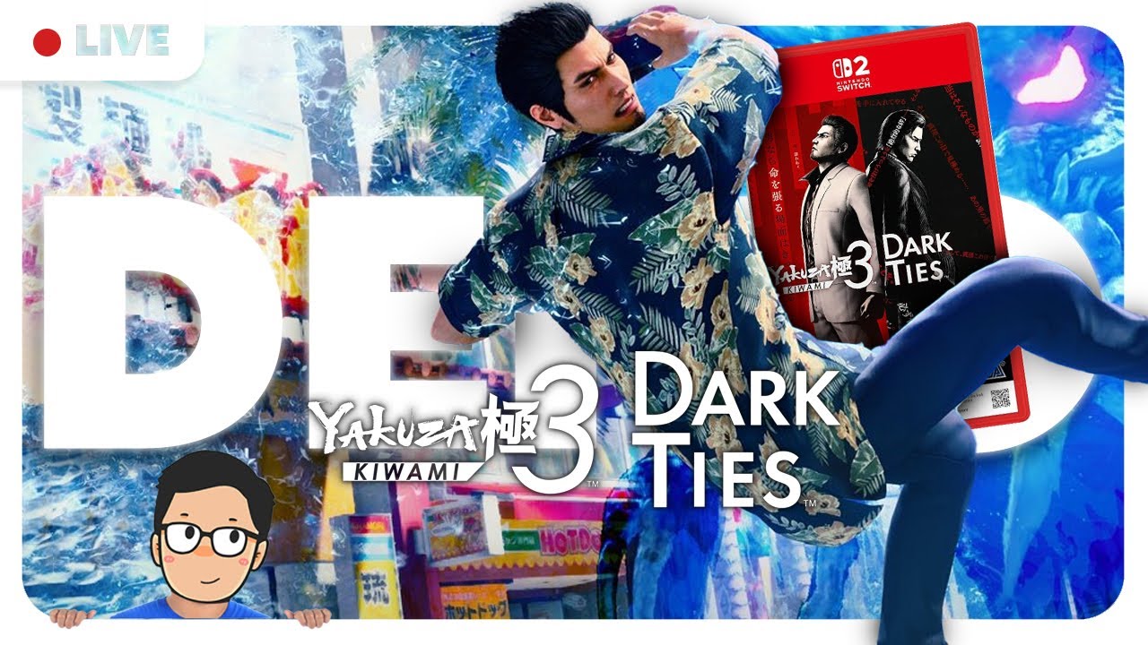 🔴Main Yakuza Kiwami 3 & Dark Ties di Nintendo Switch 2
