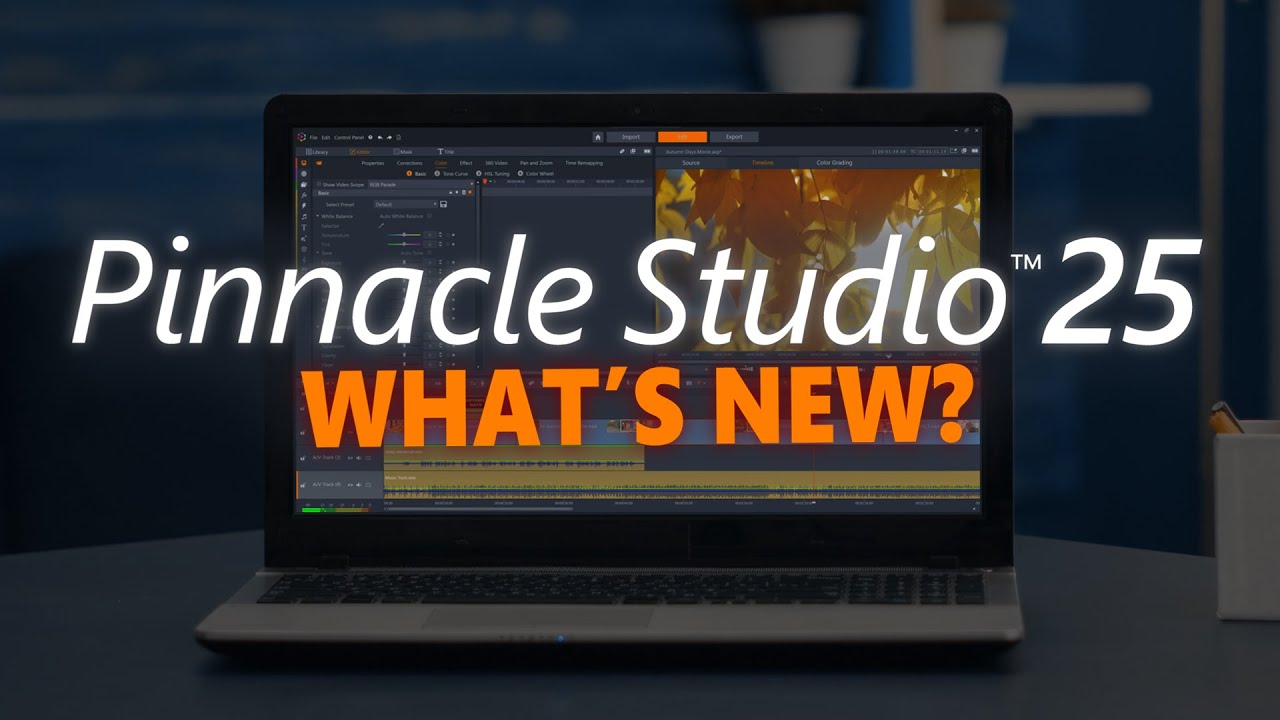What's New in Pinnacle Studio 25?