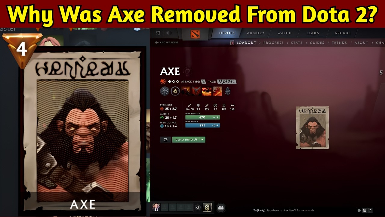 Dota 2 Axe Missing: Why Can't Players Pick Axe Anymore?