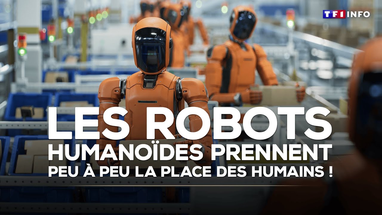 Quand les robots humanoïdes remplacent progressivement les humains｜TF1 INFO