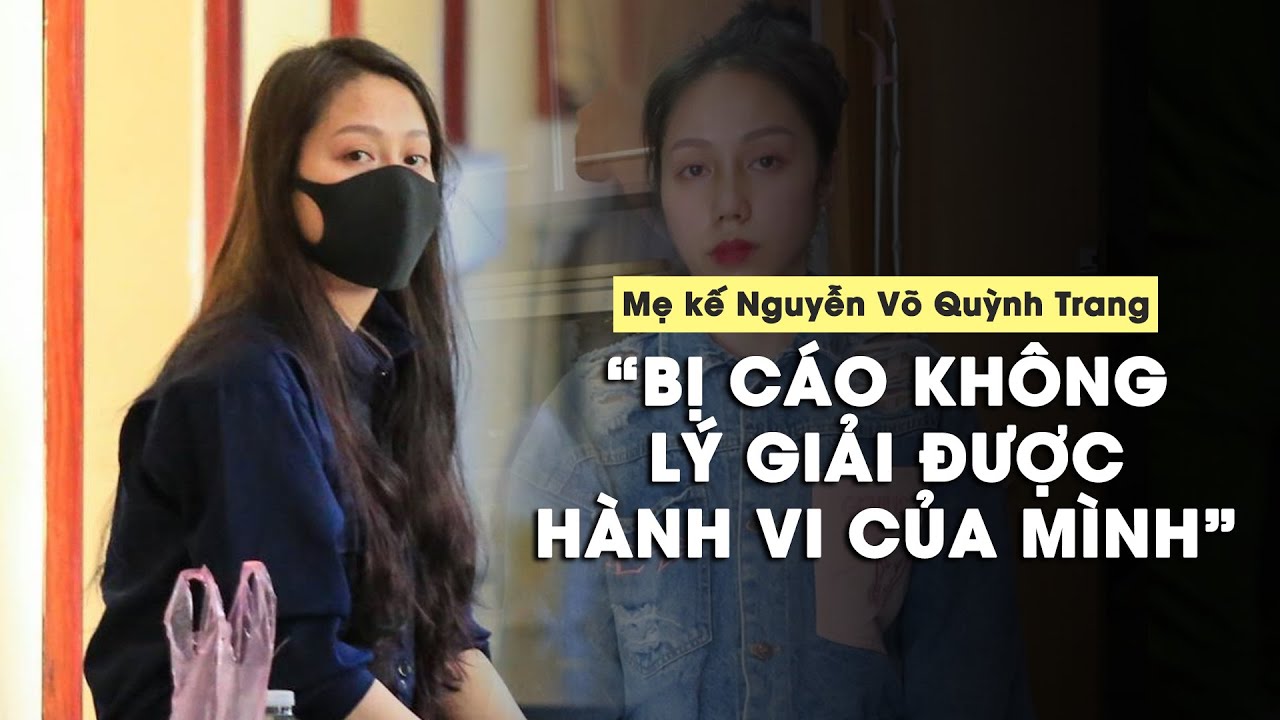 Mẹ kế Nguyễn Võ Quỳnh Trang bật khóc, không lý giải được vì sao bạo hành bé gái 8 tuổi