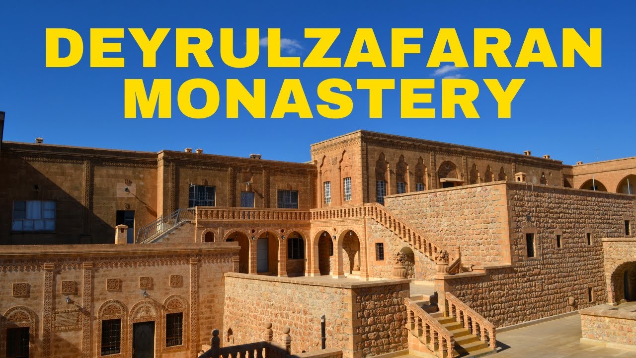 Ancient Syriac Monastery - DeyrulZafaran Masterpiece Architecture since 4th Century