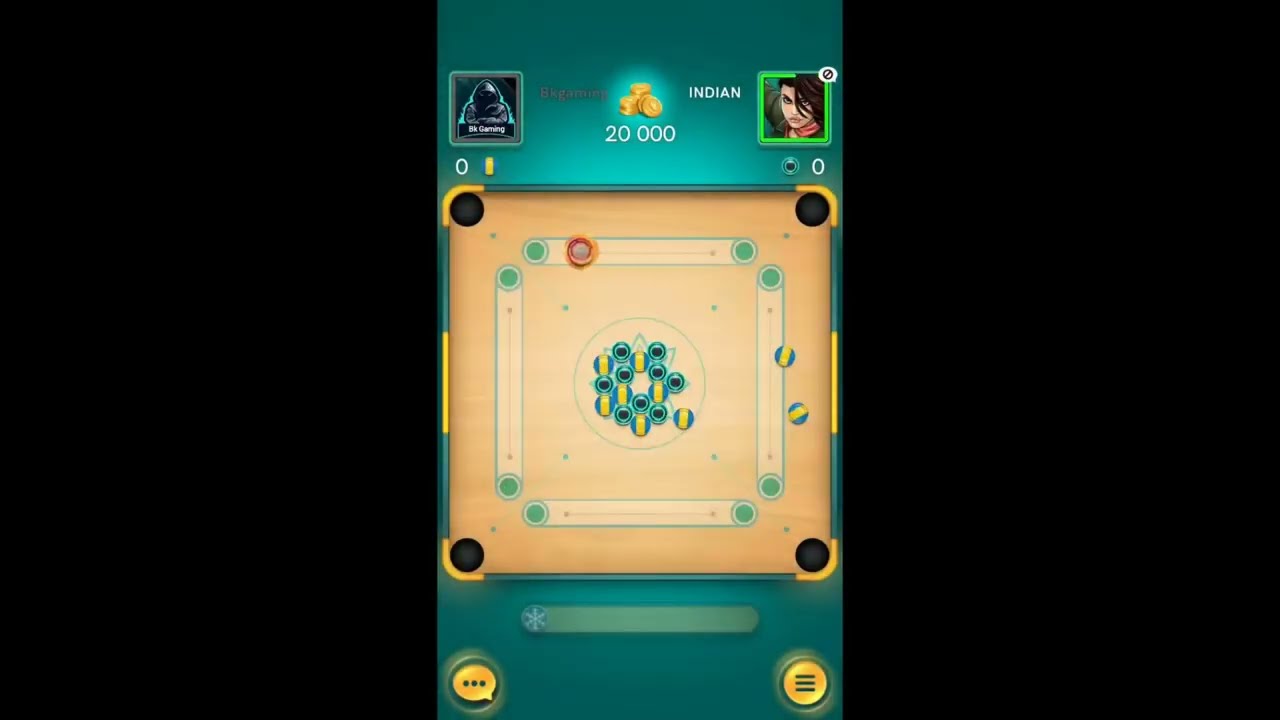 Playing 60k Match | Carrom Disc Pool | Bk Gaming