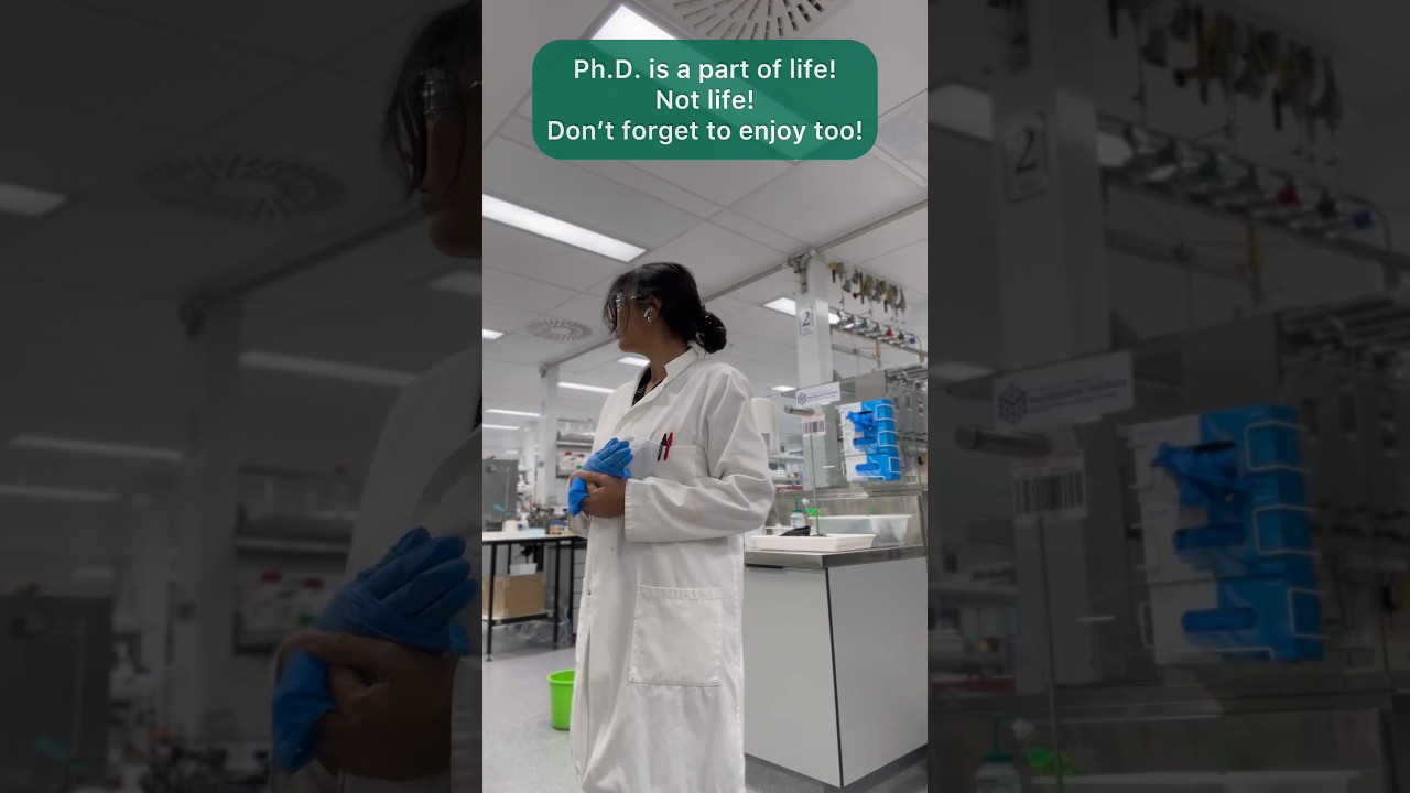 Day in a PhD life of a #chemical #engineering #student ! #phd #phdlife