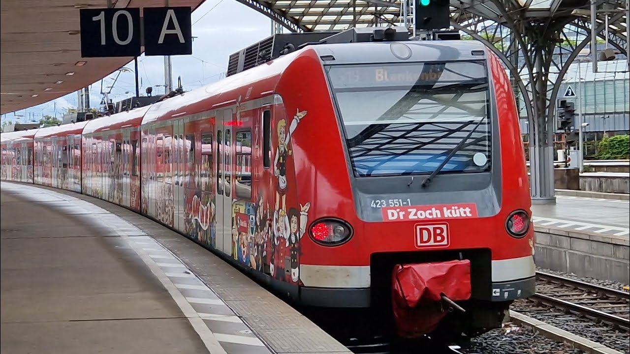 Mitfahrt in der S19 von Hennef (Sieg) bis Sindorf in der BR 423