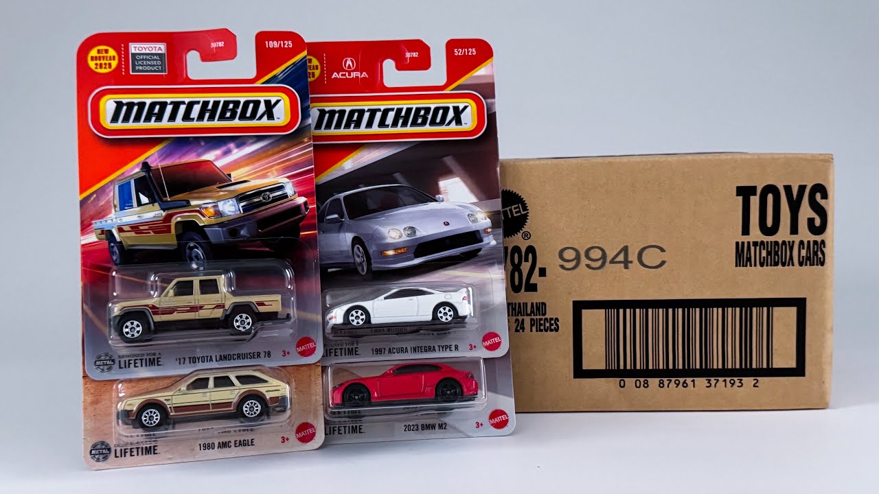 Unboxing 2025 Matchbox - Mix 3