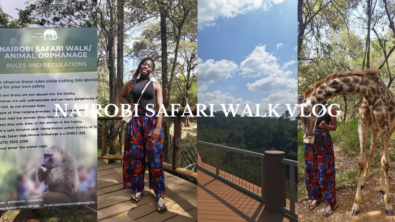 Exploring The Wildlife Walk😊😊| Nairobi Safari Walk