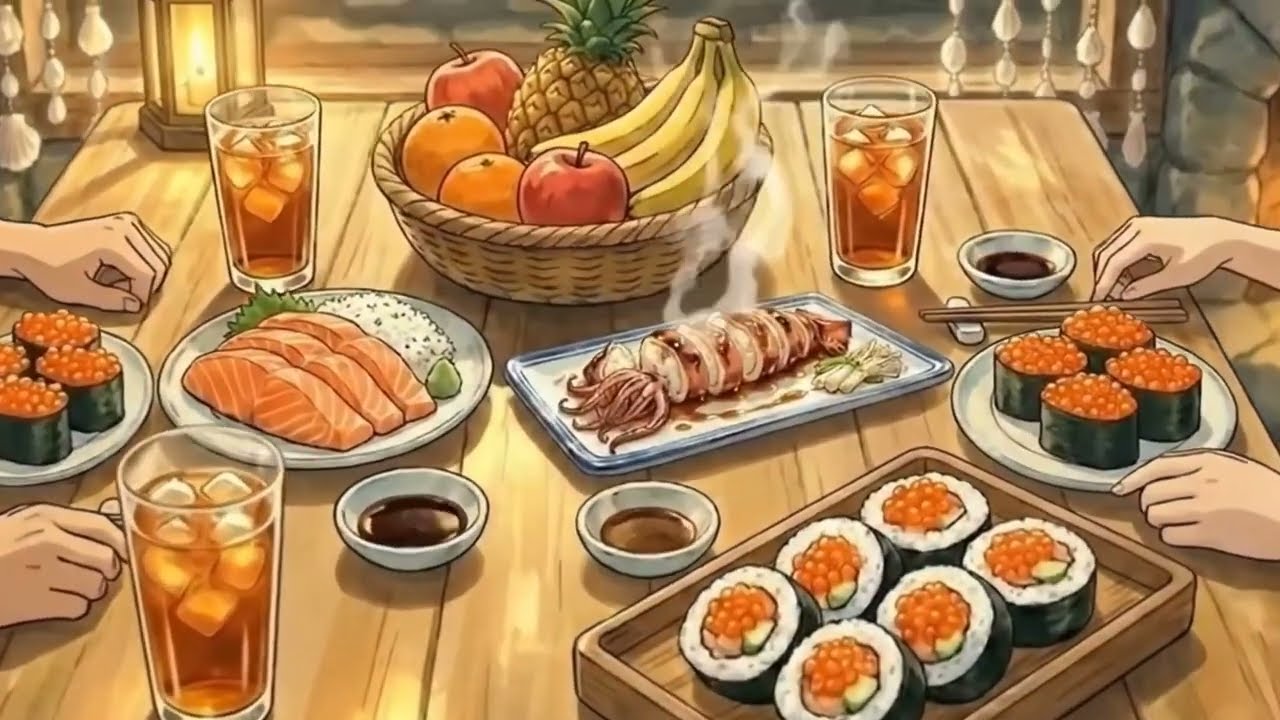 Peaceful life: Enjoy Holidays in Underwater  Build house | Ghibli-Style Video 