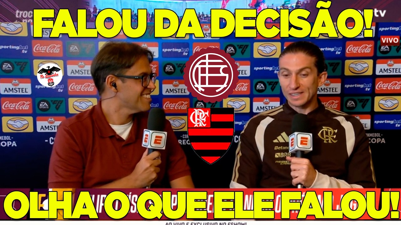 FLAMENGO E LANÚS DUELAM PELO TÍTULO DA RECOPA! FILIPE LUÍS E ARRASCAETAM FALARAM SOBRE ESSE JOGO