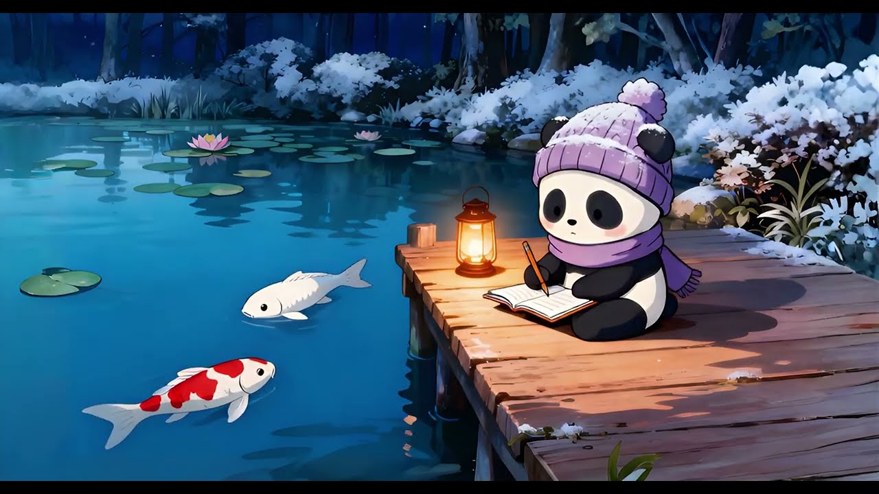 calm down, you're okay🍃🌿 | Chill Lo-fi Jazz for Study, Focus with Stream Ambience