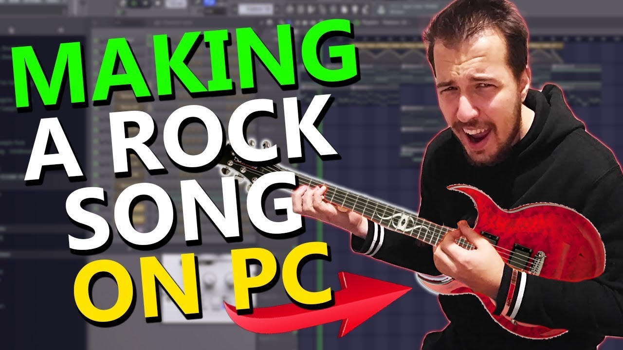 Can you make a ROCK SONG without REAL INSTRUMENTS? - FL Studio Tutorial