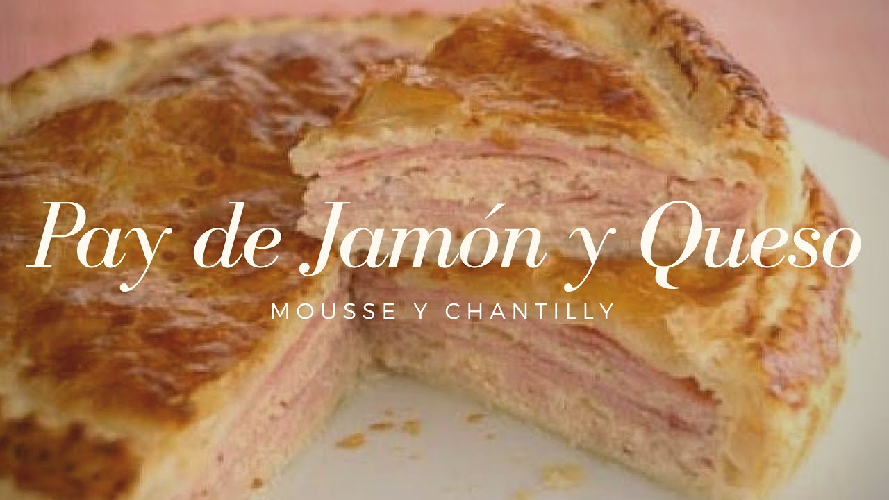 🥧 COMO HACER PAY DE JAMÓN Y QUESO AMARILLO 🧀 PAY DE JAMÓN Y QUESO