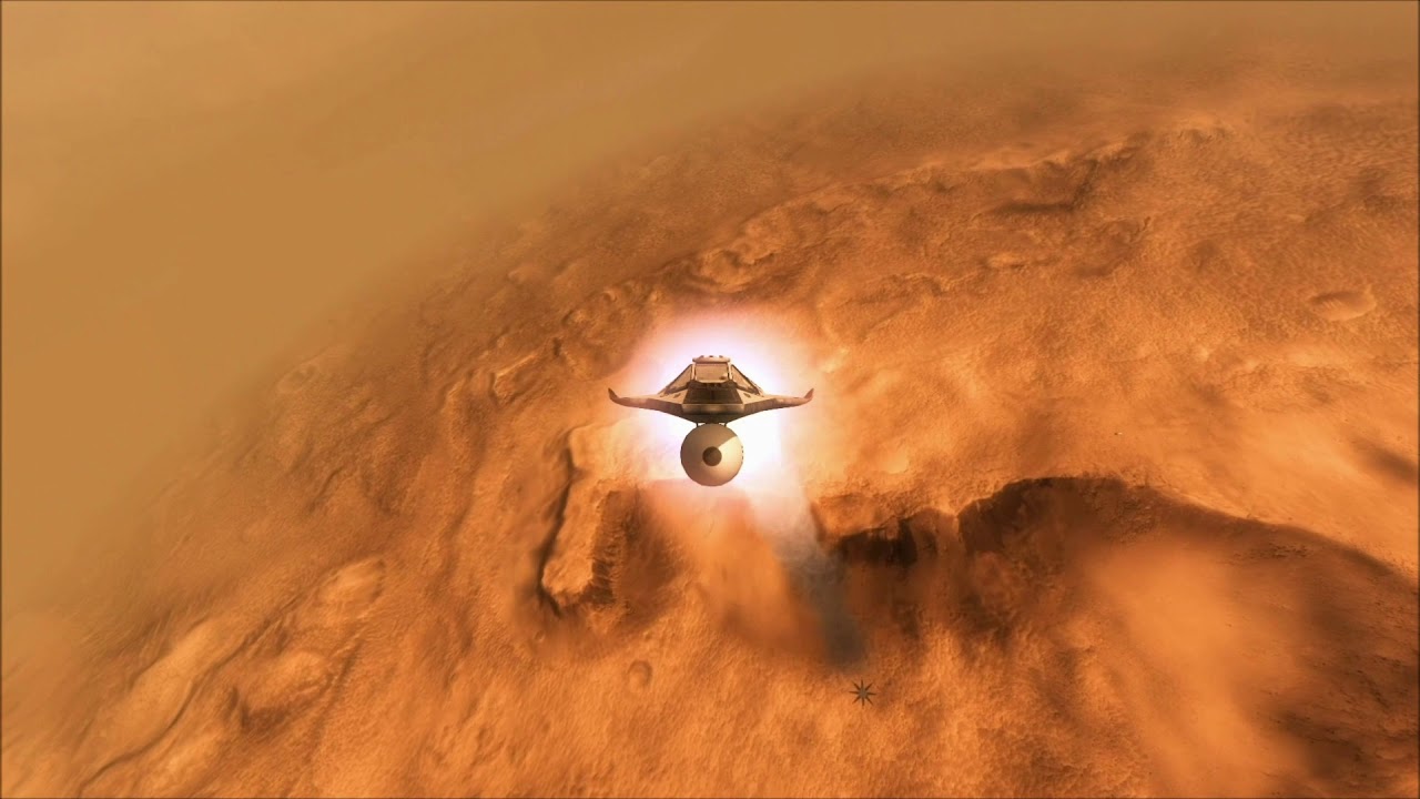 Escape from Mars | Ending scene of Take on Mars manned campaign