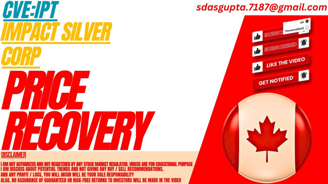 IPT STOCK : PRICE RECOVERY | IMPACT SILVER STOCK