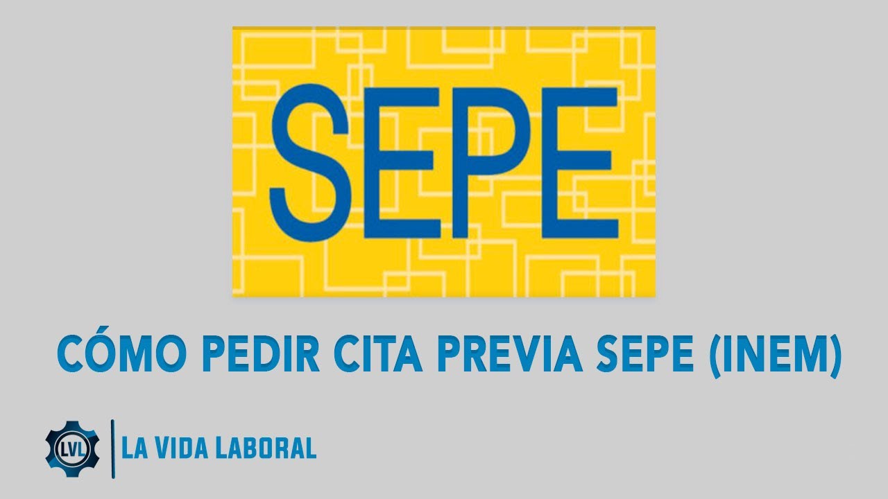 Cómo Pedir Cita Previa SEPE (antiguo INEM)