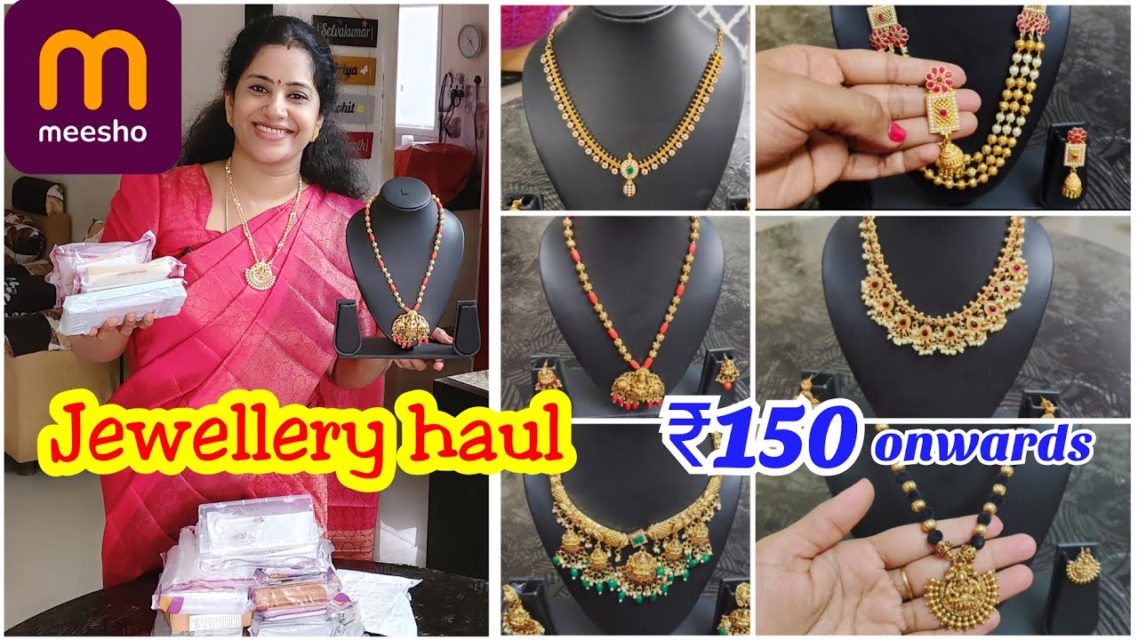 Meesho finds✨|Traditional Jewellery collections at lowest price💗👌#vlogger #jewellery #meesho #haul