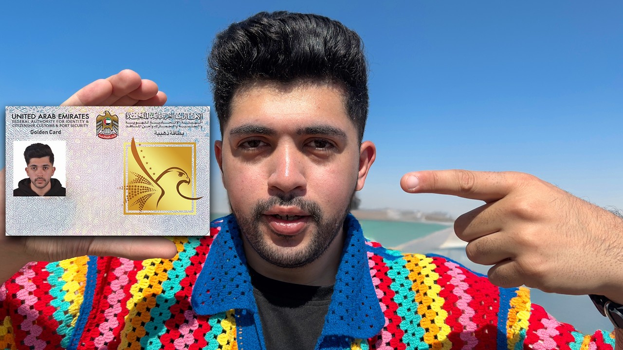 How I got the golden visa in UAE? 🇦🇪 How to apply for it without conditions 📝🪪 Guaranteed steps