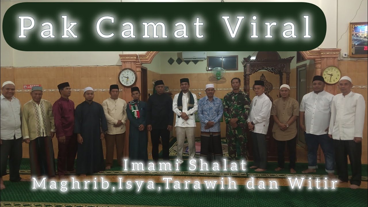 Camat Luar Biasa Umara sekaligus Ulama #camatviral #camat 