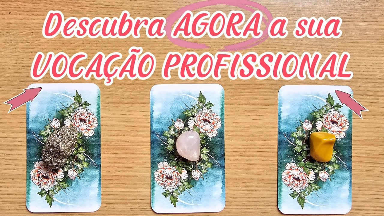 💥Qual é sua VOCAÇÃO PROFISSIONAL? |TAROT REVELA TUDO 💥