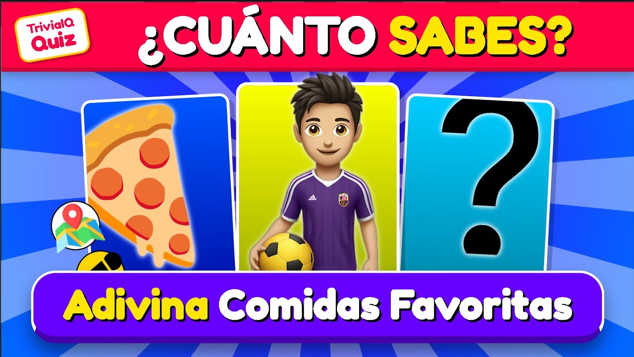 Adivina la Comida favorita de Jugadores de futbol