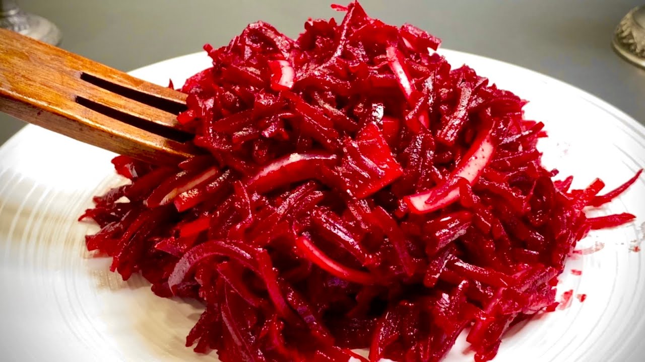 Самый вкусный и полезный салат из свеклы! Здоровый и быстрый