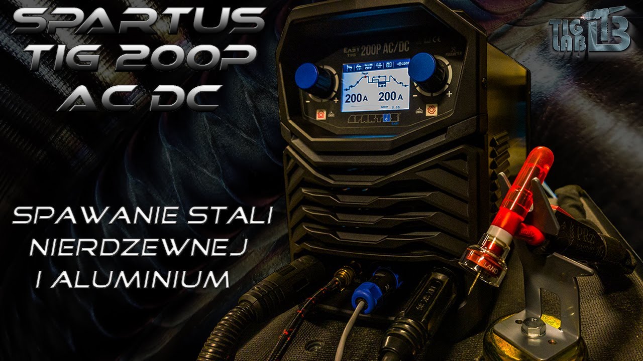 SPARTUS EASYTIG 200P ACDC - VIDEO PREZENTACJA