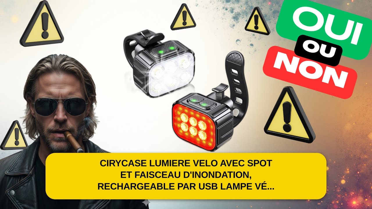Le CIRYCASE Lumière Velo 2026 : la lumière qui change la sécurité nocturne ?