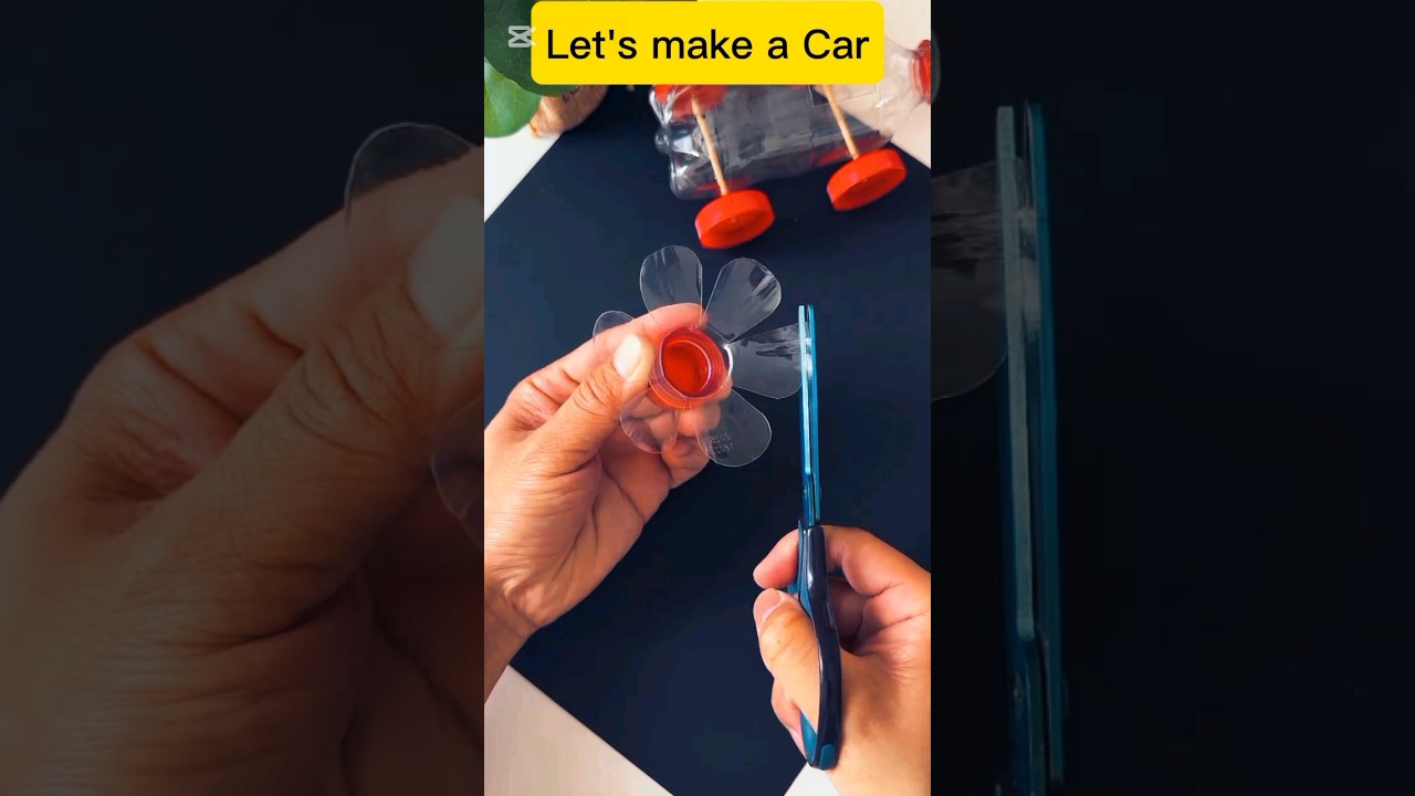 Recycle || Plastic bottles || car making ||#shorts#youtubeshorts #recycledart