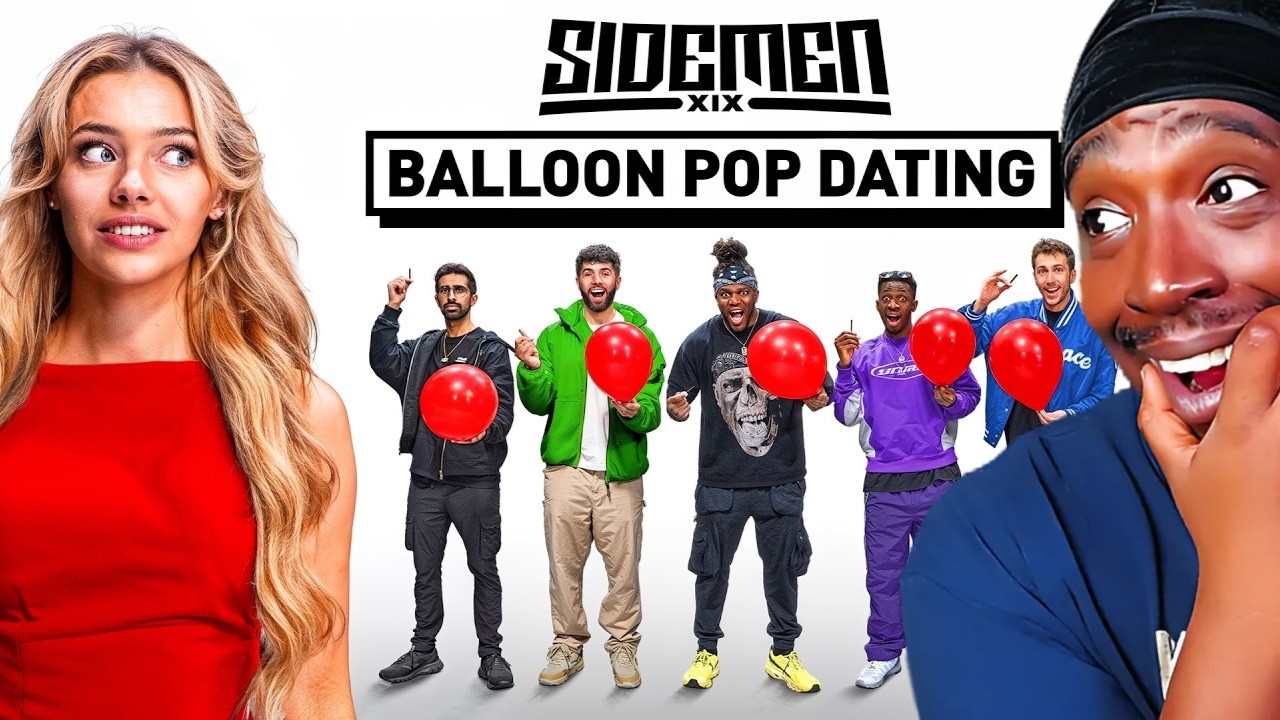 CLARKEY MASTERCLASS! SIDEMEN POP THE BALLOON (REACTION)