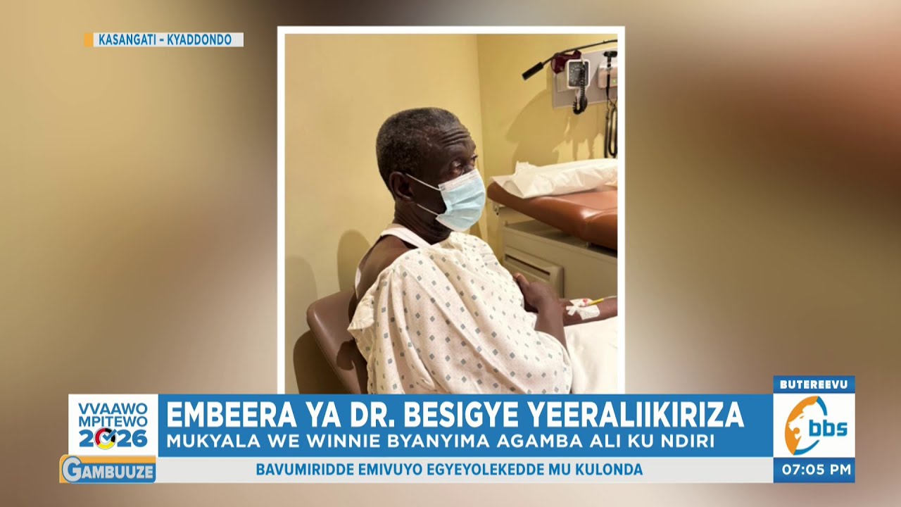 Embeera ya Dr. Besigye Yeraliikiriza, Mukyala we Winnie Byanyima Ayogedde