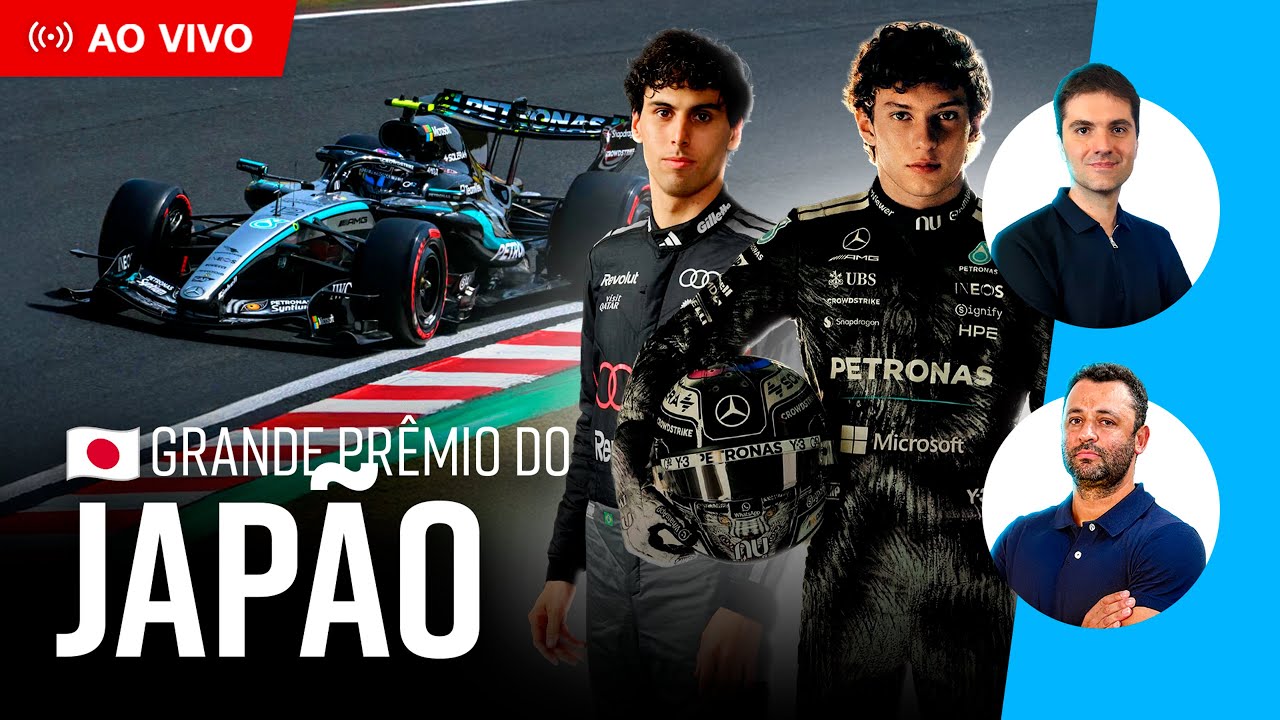 F1 2026 - GP do Jap&atilde;o 2026 AO VIVO | Narra&ccedil;&atilde;o e coment&aacute;rios &mdash; Splash and Go #f1  #formula1